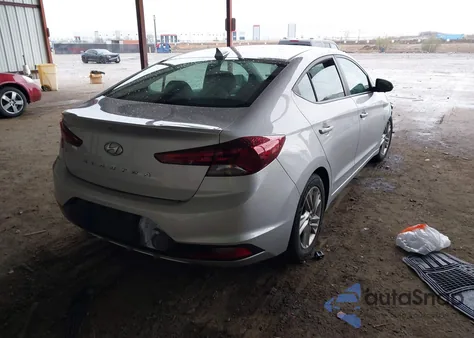 2019 Hyundai Elantra Sel из США, поврежденный, VIN 5NPD84LF8KH472020